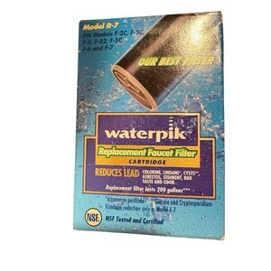 Waterpik Faucet Filter Replacement Cartridge Model R-7 New Old Stock READ MODELS